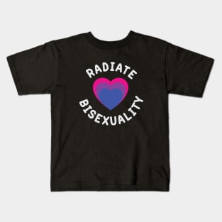 Radiate Bisexuality Kids T-Shirt